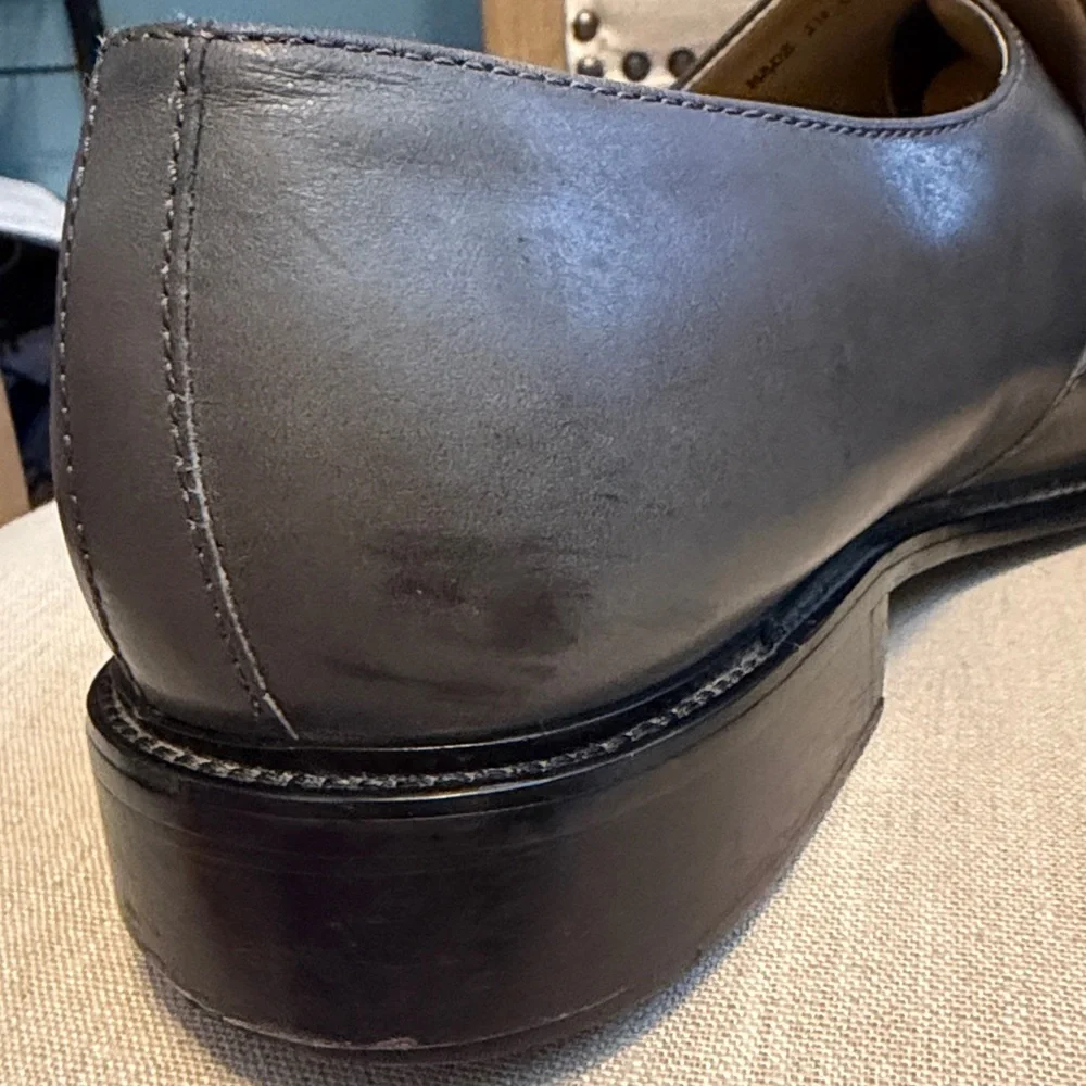 Giorgio Brutini Vintage Monk Strap Leather Loafers, Size 12